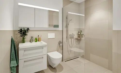 3D Visualisierung Badezimmer