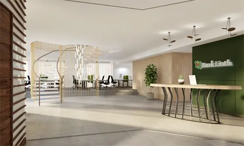 3D Visualisierung Büro
