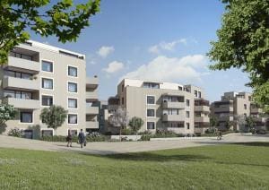 3D Architekturvisualisierungen Architekturvisualisierungen von Wohnüberbauungen