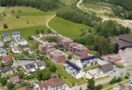 Neubau Siedlung in Rafz - STOMEO Visualisierungen