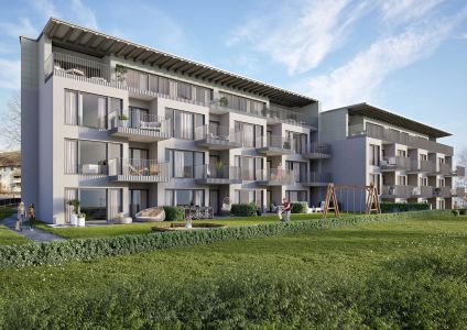 Mehrfamilienhaeuser Architekturvisualisierungen