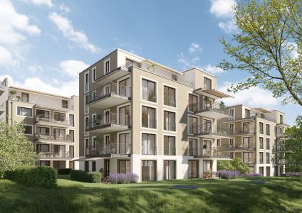 Architekturvisualisierung für Neubau Immobilien in Zuerich Architekturvisualisierung Neubau Immobilien in Zürich