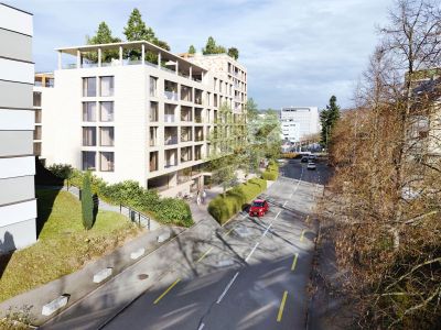 3D Visualisierung Wohn und Gewerbehaus 3D Visualisierung Wohn und Gewerbehaus
