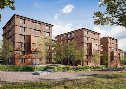 Visualisierung Architektur Mehrfamilienhaeuser Visualisierung Architektur Mehrfamilienhaeuser