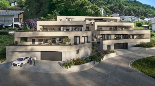 terrassenhaus moderne architektur 3d visualisierung terrassenhaus moderne architektur 3d visualisierung